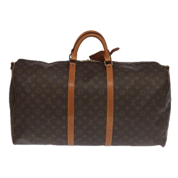 LOUIS VUITTON Monogram Keepall Bandouliere 60 Boston Bag M41412 LV Auth 102497 - Picture 2 of 16